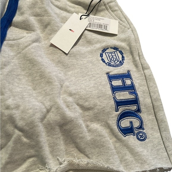 Honor‎ The Gift Men’s Gray Bone Shorts Blue Accents Size Small - Picture 3 of 4